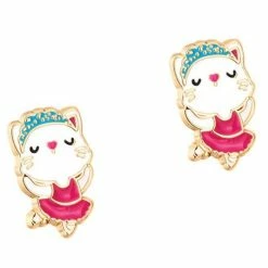 Girl Nation Ballerina Kitty Cutie Stud