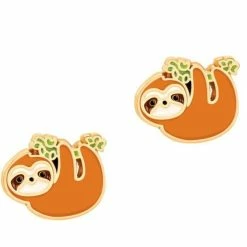 Girl Nation Playful Sloth Cutie Stud