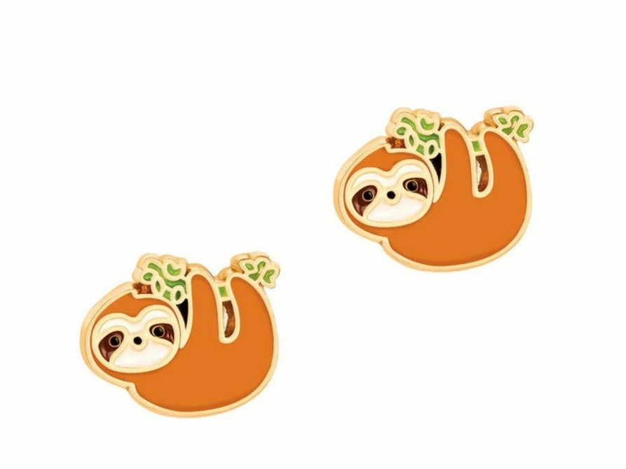 Wholesale ๐ Girl Nation Playful Sloth Cutie Stud ๐ 3 Girl Nation Playful Sloth Cutie Stud