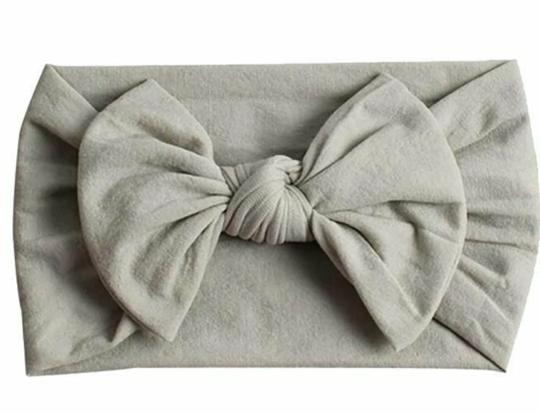 Cheapest π Emerson And Friends Gray Nylon Baby Headband Accessories 𧨠3 Emerson And Friends Gray Nylon Baby Headband Accessories