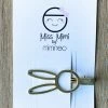 Miss Mimi By Miminoo Bunny Rabbit Gold Hair Clips