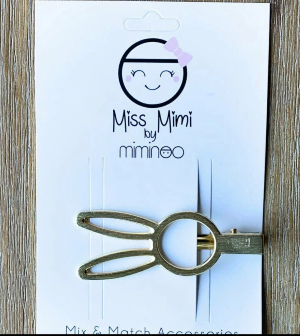 Top 10 ๐ Miss Mimi By Miminoo Bunny Rabbit Gold Hair Clips ๐ฅ 3 Miss Mimi By Miminoo Bunny Rabbit Gold Hair Clips