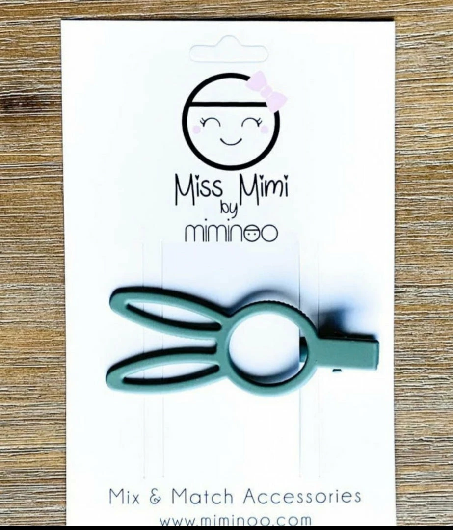 Cheapest โจ Miss Mimi By Miminoo Accessories Bunny Rabbit Sage Hair Clips ๐ฅฐ 3 Miss Mimi By Miminoo Accessories Bunny Rabbit Sage Hair Clips