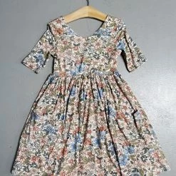 Charming Mary Chilton Floral Dress Girls