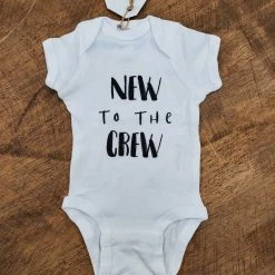 Paper Cow New To The Crew Onesie Infants
