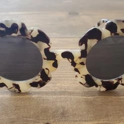 Miss Mimi By Miminoo Flower Power Tortoise Sunglasses