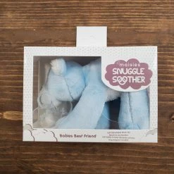 Maises Snuggle Soother Baby Bear Blue Comforter/pacifier Clip