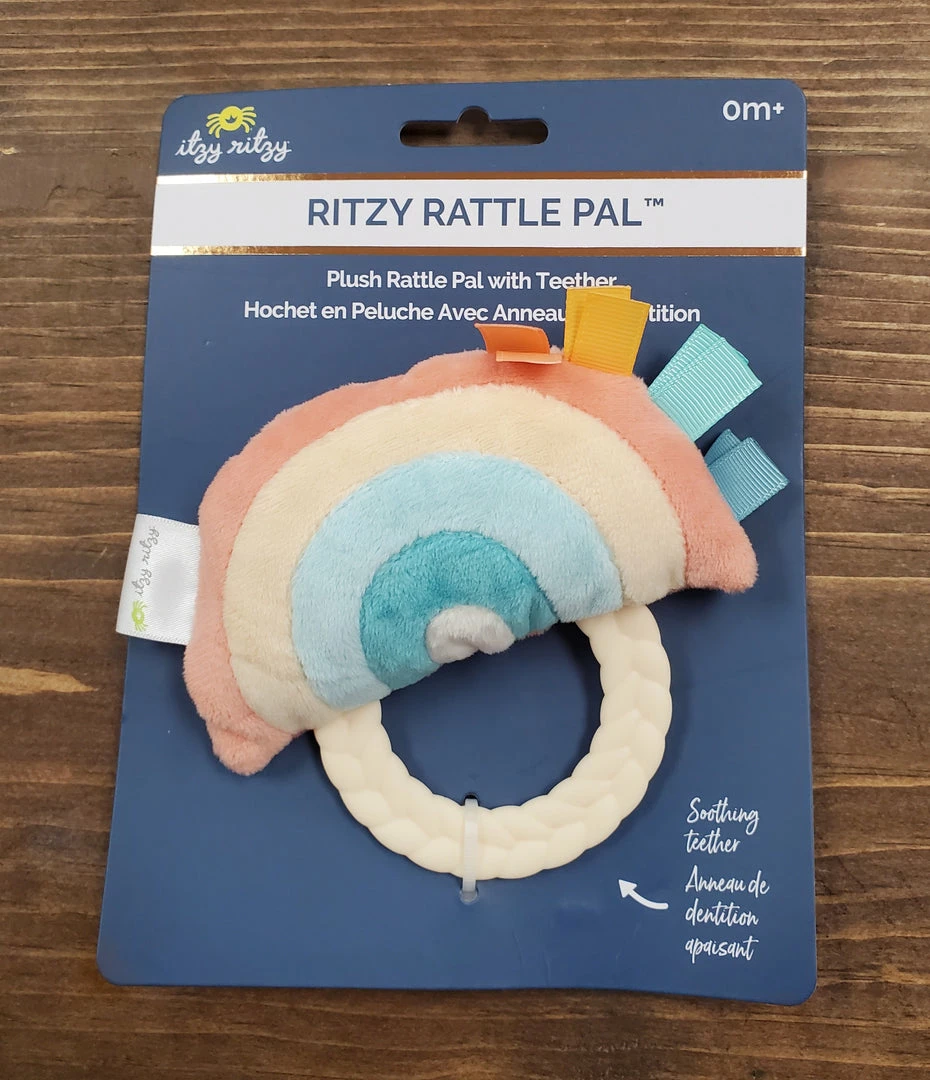 Top 10 ๐ Itty Bitty Kid's Boutique Infants Rainbow Ritzy Rattle Pal Plush With Teether ๐ฅ 3 Itty Bitty Kid's Boutique Infants Rainbow Ritzy Rattle Pal Plush With Teether