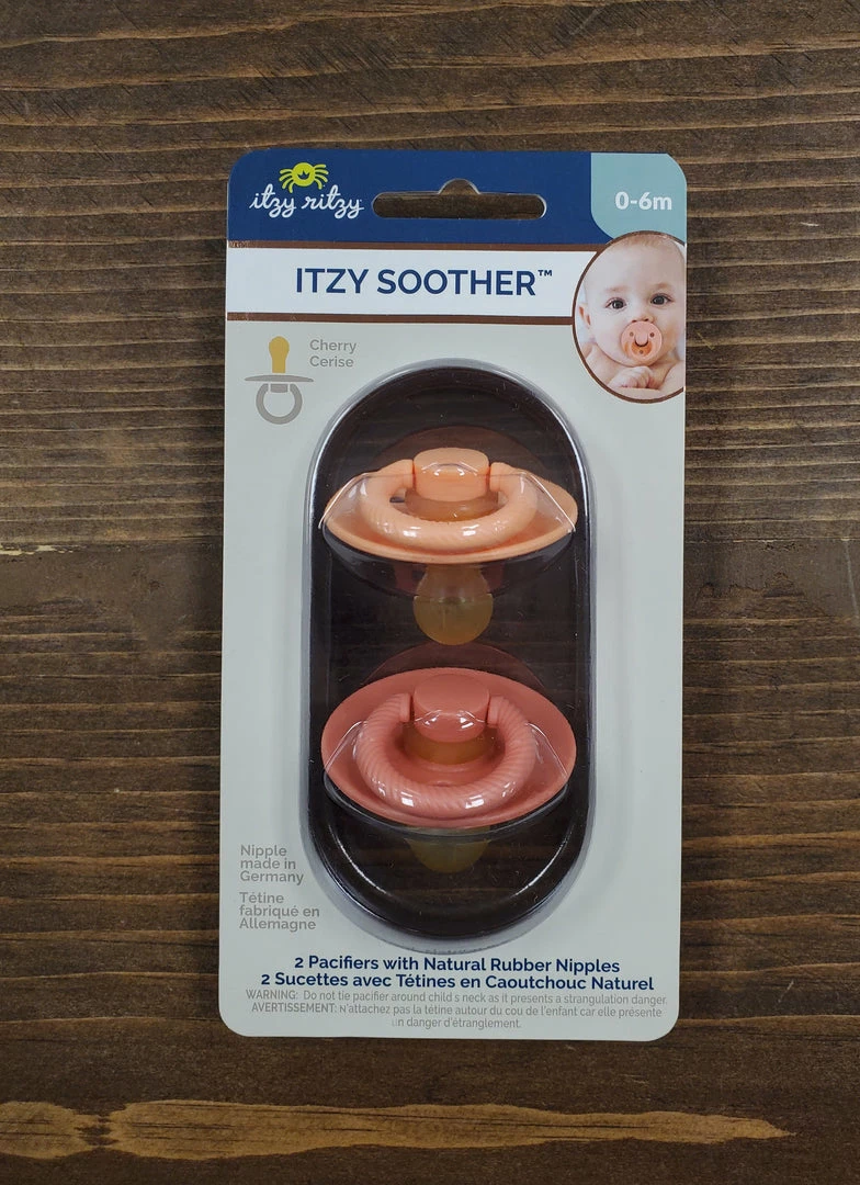 Cheap ๐งจ Itty Bitty Kid's Boutique Itzy Soother Pacifier Set Apricot/Terracotta ๐งจ 3 Itty Bitty Kid's Boutique Itzy Soother Pacifier Set Apricot/Terracotta
