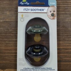 Itty Bitty Kid's Boutique Infants Itzy Soother Pacifier Set Camo/Midnight