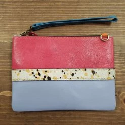 Itty Bitty Kid's Boutique Luca Leather And Hair On Hide Wristlet Clutch Crossbag Bag (6 Colors) Accessories