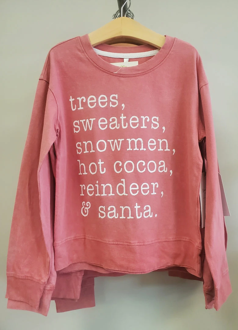 Hot Sale ๐ Itty Bitty Kid's Boutique ๐ง Girls ๐ Christmas Tee Trees, Sweaters, Snowmen, Hot Cocoa ๐คฉ 3 Itty Bitty Kid's Boutique Girls Christmas Tee Trees, Sweaters, Snowmen, Hot Cocoa