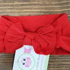 Itty Bitty Kid's Boutique Red Nylon Headband