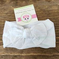 Itty Bitty Kid's Boutique Accessories White Nylon Headband