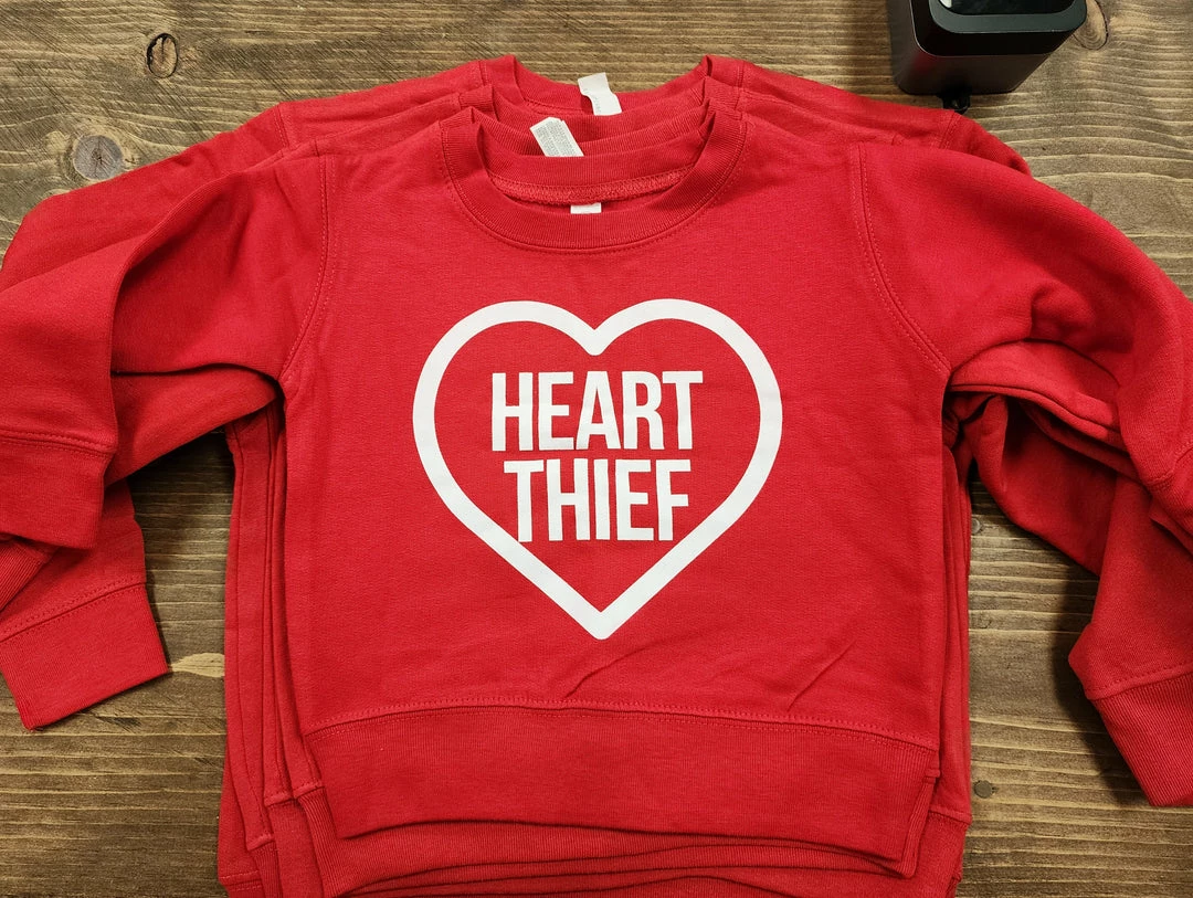 Flash Sale ๐ Itty Bitty Kid's Boutique Heart Thief Sweatshirt New Arrivals ๐ 4 Itty Bitty Kid's Boutique Heart Thief Sweatshirt New Arrivals