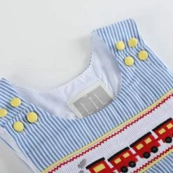 Lil Cactus Train Smocked Jon Jons Infants