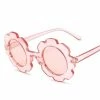 Miss Mimi By Miminoo Flower Power Sunglasses- Clear Pink Accessories