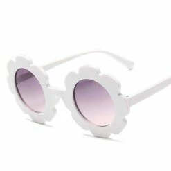 Miss Mimi By Miminoo Flower Power Sunglasses- White