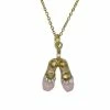 Deals ๐งจ Tiny Treats Ballet ๐ Shoes Necklace โค๏ธ 2 Tiny Treats Ballet Shoes Necklace