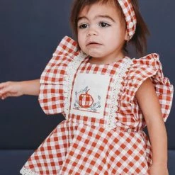 Ren & Rouge Boho Pumpkin Romper