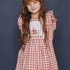 Ren & Rouge Girls Boho Pumpkin Dress