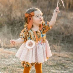 Be Girl Infants Violet Bubble Romper