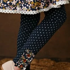 Swoon Baby Midnight Golden Pocket Dress Set Girls