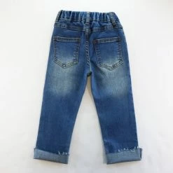 Doe A Dear Girls Denim Allover Rhinestone Jeans