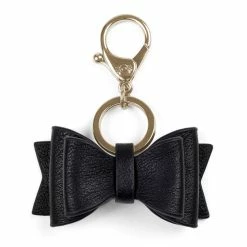 Itzy Ritzy Black Boss Bow Keychain Charm Infants
