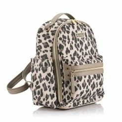 Itzy Ritzy Infants Leopard Itzy Mini Diaper Bag Backpack