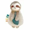 Itzy Ritzy Infants Itzy Lovey Sloth Plush With Silicone Teether Toy