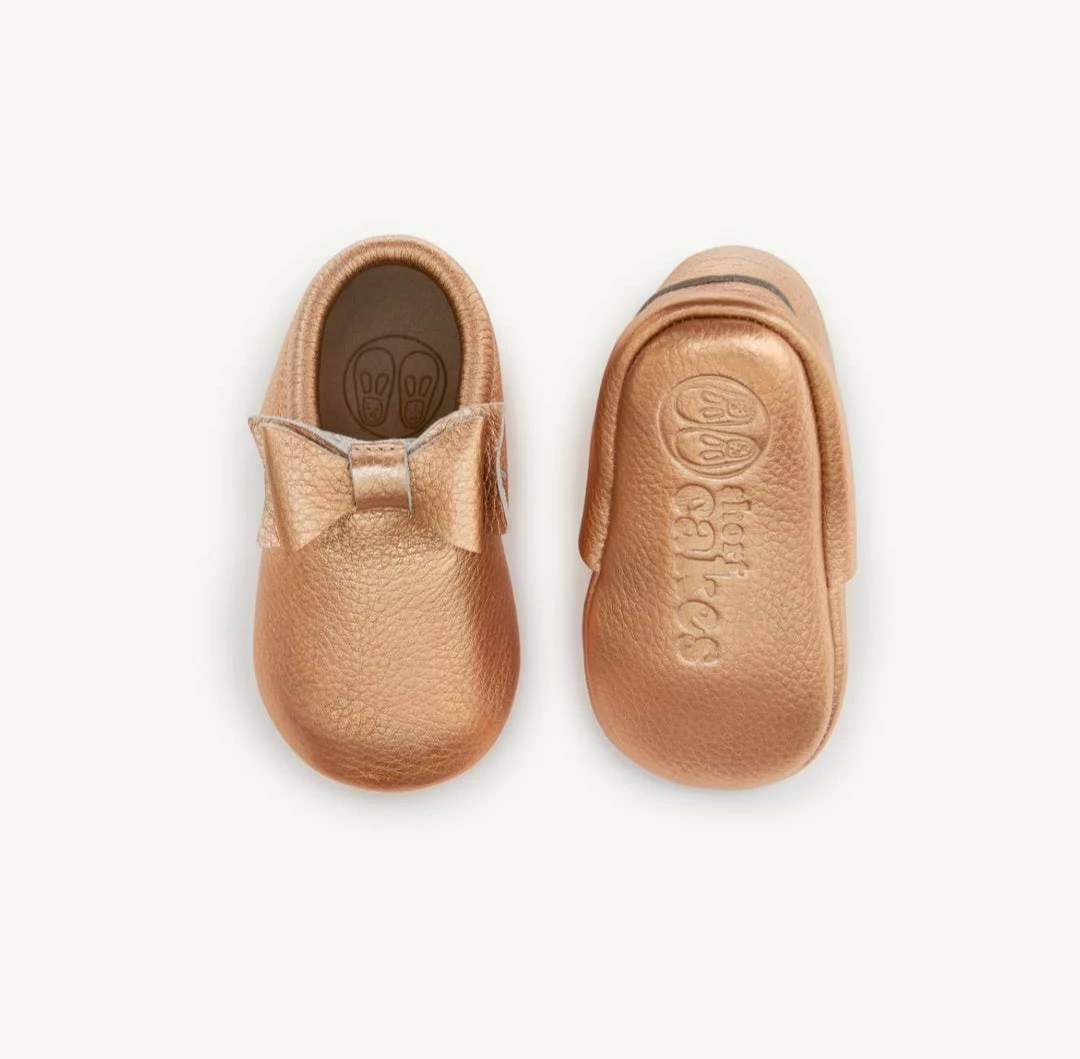 Best deal π Short Cakes Infants Elsa Rose Gold Baby Moccasins π 3 Short Cakes Infants Elsa Rose Gold Baby Moccasins