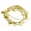 Little Miss Zoe Girls Initial Bangle Kids Bracelet