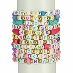 Little Miss Zoe Vinyl Word Bracelet