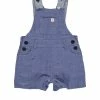 Me+Henry Bowline Shortie Overalls-blue Gauze