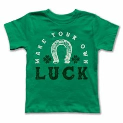 Rivet Apparel Girls Make Your Own Luck Tshirt