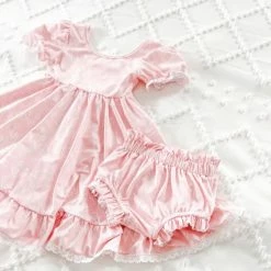 Eliza Cate Emily Blush Bunny Dress