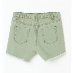 Hayden Girls Distressed Washed Color Denim Shorts