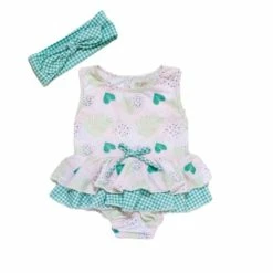 Be Girl Girls Muffin Ruffle Romper Sugar Palms