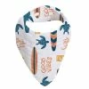 Bebe Au Lait Infants Surf Oh-So-Soft Muslin Bandana Bib