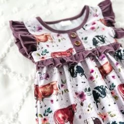 Eliza Cate Infants Bessie Blooms Romper