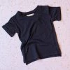 Emma Grace Girls Hemmed Tee- Charcoal