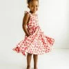 Ollie Jay Girls Rosita Dress In Strawberry Patch