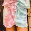 Best Pirce โค๏ธ Paper Flower Multi-Color Tie Dye Short ๐ 1 Paper Flower Multi-Color Tie Dye Short