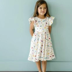 Ollie Jay Olivia Dress In Colorful Critters Girls