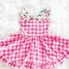 Eliza Cate Vintage Twirl Blush Blossoms Set Infants