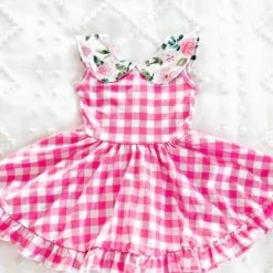 Eliza Cate Vintage Twirl Blush Blossoms Set Infants