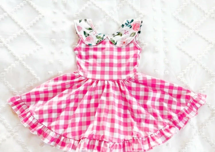 Promo 😉 Eliza Cate Vintage Twirl Blush Blossoms Set Infants 👍 3 Eliza Cate Vintage Twirl Blush Blossoms Set Infants