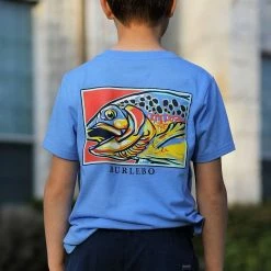 Burlebo Colorful Trout Tee