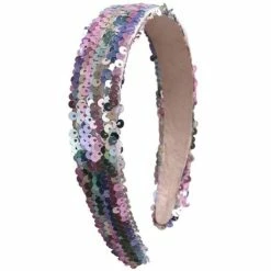 Lily & Momo Sequin Headband - Pastel Unicorn Accessories